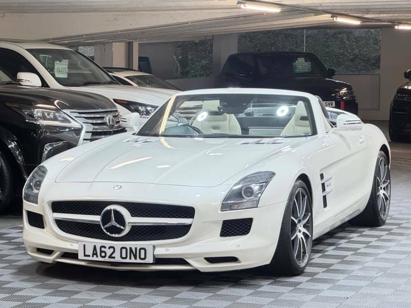 Mercedes-Benz SLS 6.2 63 V8 Amg Roadster Spds Dct Euro 5 - 2012 White #6