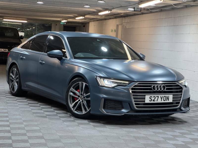 Audi A6 Saloon Saloon 2.0 Tdi 40 S Line S Tronic Euro 6 Ss White #14