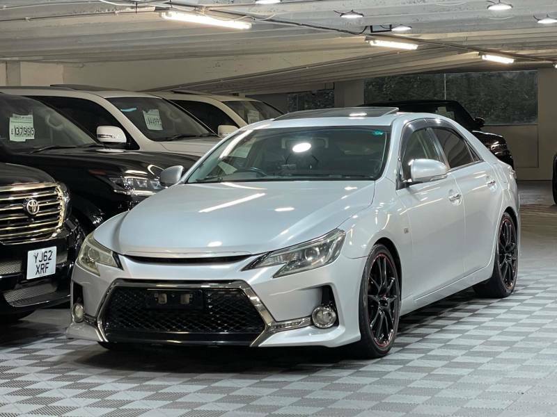 Toyota Mark X 3.5 V6 350S Gs Gazoo Racing Rwd Grx133 - 2013 13 Silver #6