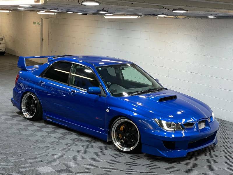 Subaru WRX STI Jdm 2.0 Wrx Sti Version 9 Hawkeye Ej20 - 2005 05 Blue