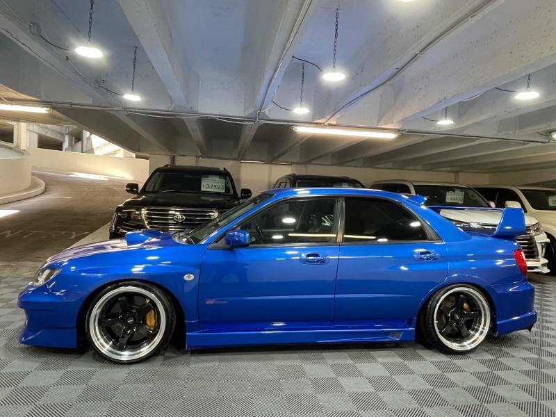 Subaru WRX STI Jdm 2.0 Wrx Sti Version 9 Hawkeye Ej20 - 2005 05 Blue #4
