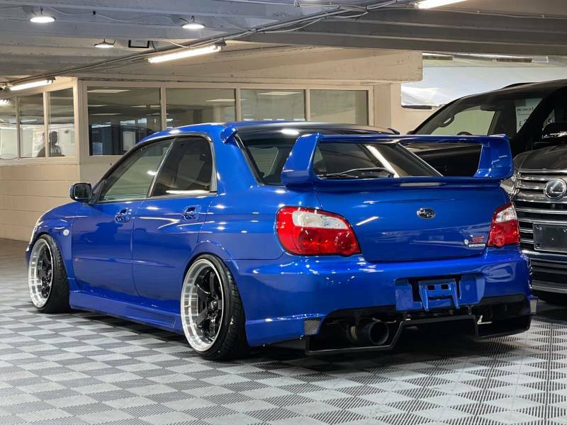 Subaru WRX STI Jdm 2.0 Wrx Sti Version 9 Hawkeye Ej20 - 2005 05 Blue #5