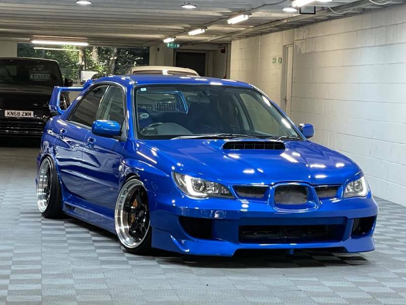 Subaru WRX STI Jdm 2.0 Wrx Sti Version 9 Hawkeye Ej20 - 2005 05 Blue #2