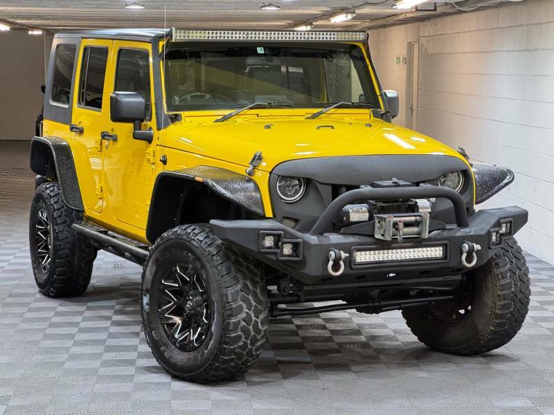 Jeep Wrangler Crd Sahara Unlimited Suv Silver #6