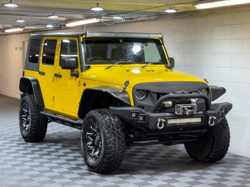 Jeep Wrangler 3.8 V6 Rubicon Unlimited Suv 4Wd E Yellow