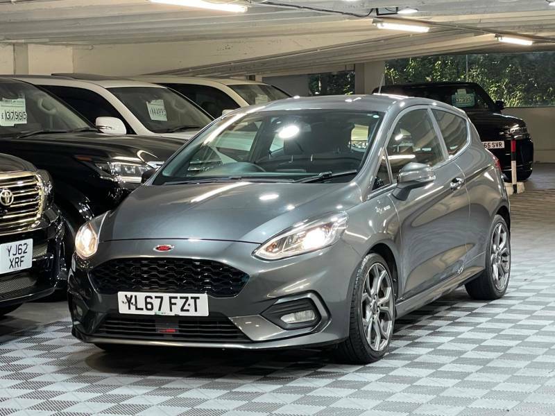 Ford Fiesta 1.0T Ecoboost St-line Euro 6 Ss - 2018 67 Grey #6