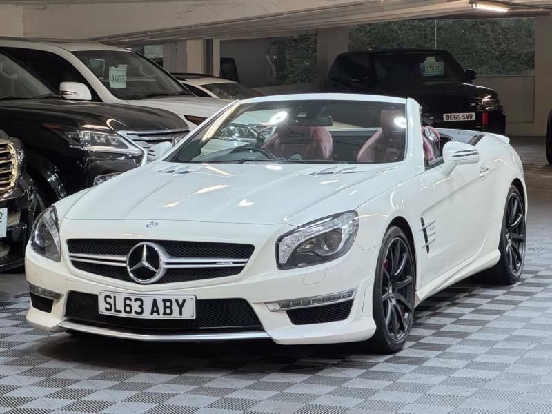 Mercedes-Benz SL Class Sl 63 585 Tip - 2015 15 White #6