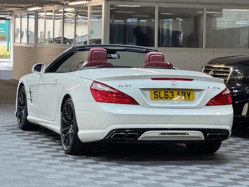 Mercedes-Benz SL Class Sl 63 585 Tip - 2015 15 White #3
