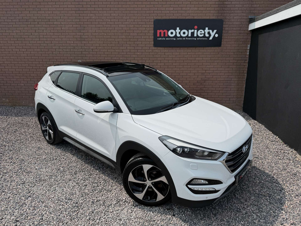 Hyundai Tucson Premium Se Crdi 4Wd White #5