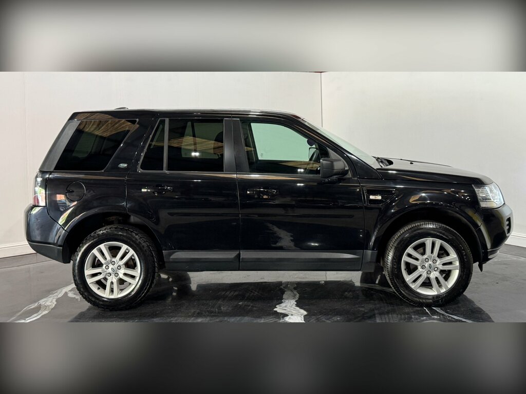 Land Rover Freelander 2 2.2 Td4 Black And White Suv 4Wd WP62VRL Black #4