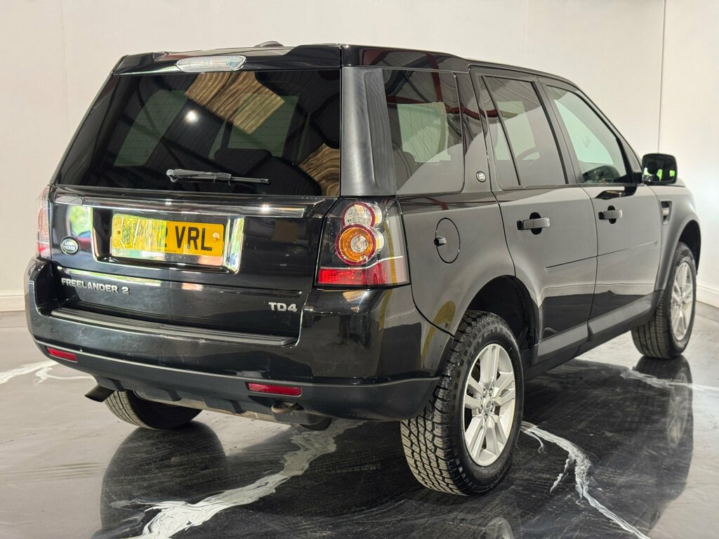 Land Rover Freelander 2 2.2 Td4 Black And White Suv 4Wd WP62VRL Black #6
