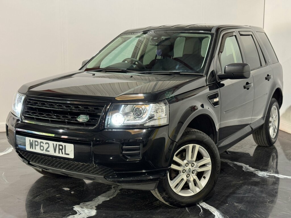 Land Rover Freelander 2 2.2 Td4 Black And White Suv 4Wd WP62VRL Black #3