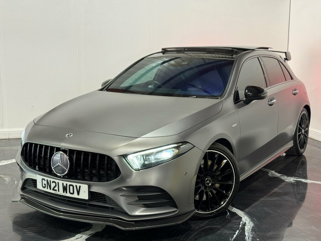 Mercedes-Benz A Class 2.0 A250 Exclusive Edition Plus Hatchback Petr GN21WOV Grey #3