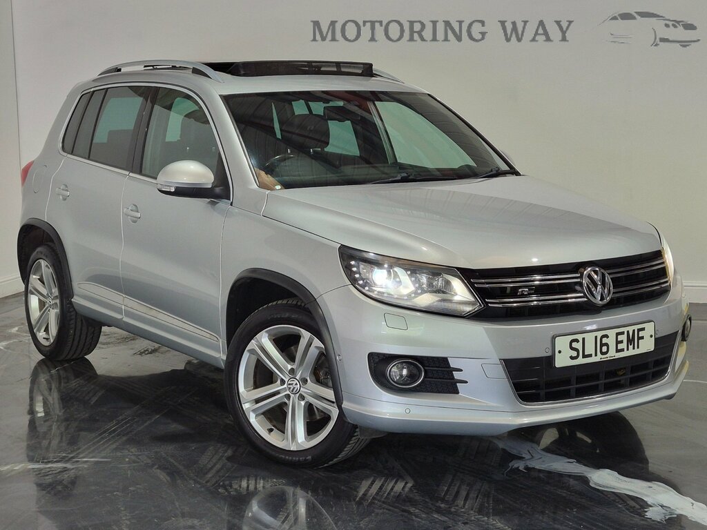 Volkswagen Tiguan 2.0 Tdi Bluemotion Tech R-line Edition Suv Die Silver