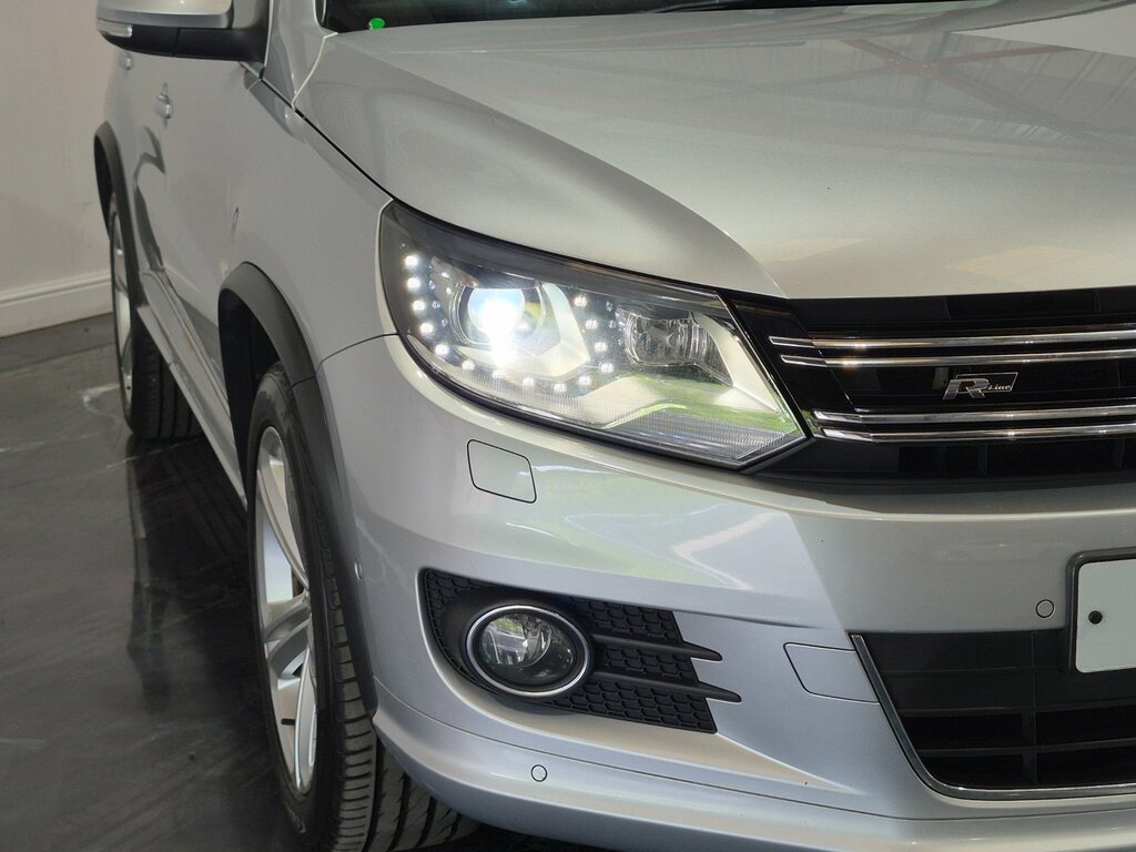 Volkswagen Tiguan 2.0 Tdi Bluemotion Tech R-line Edition Suv Die SL16EMF Silver #4