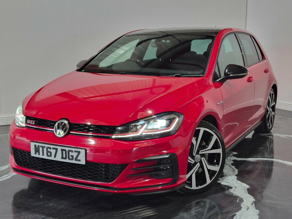 Volkswagen Golf 2.0 Tsi Gti Performance Hatchback Manua MT67DGZ Red #3