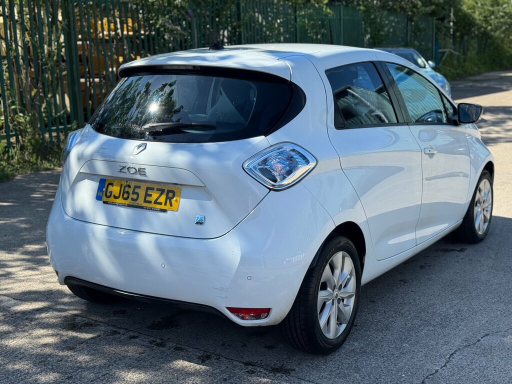 Renault Zoe 22Kwh Dynamique Nav Hatchback B White #3