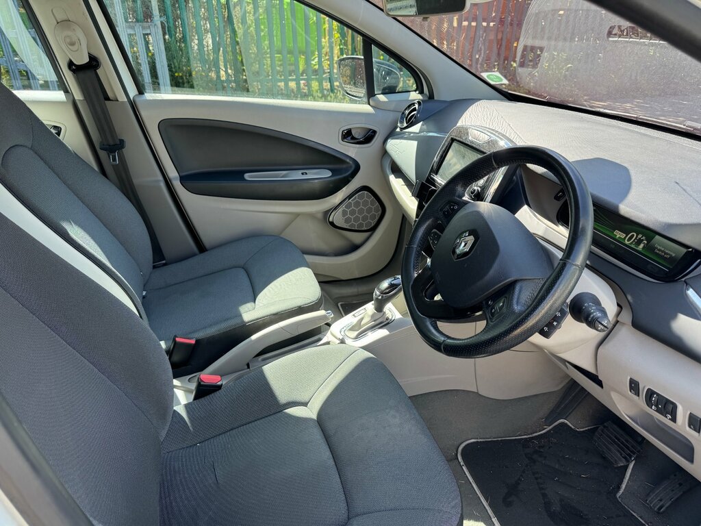Renault Zoe 22Kwh Dynamique Nav Hatchback B White #6