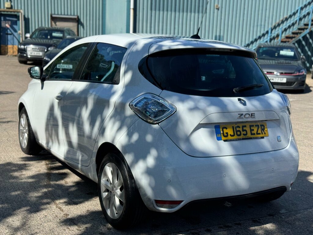 Renault Zoe 22Kwh Dynamique Nav Hatchback B White #4