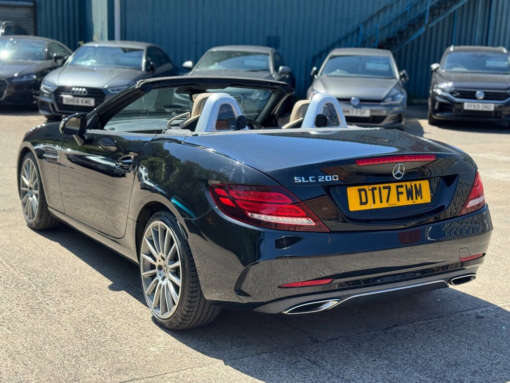 Mercedes-Benz SLC Slc200 Amg Line Convertible G-tronic Eu Black #4