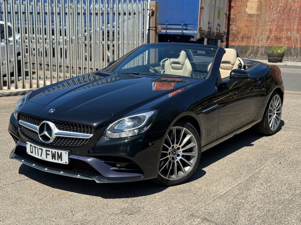 Mercedes-Benz SLC Slc200 Amg Line Convertible G-tronic Eu Black #2