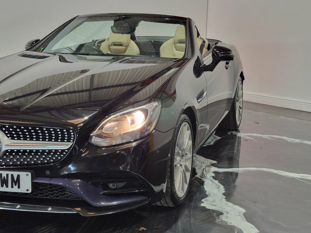 Mercedes-Benz SLC Slc200 Amg Line Convertible G-tronic Eu Black #4