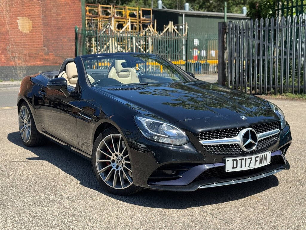 Mercedes-Benz SLC Slc200 Amg Line Convertible G-tronic Eu Black