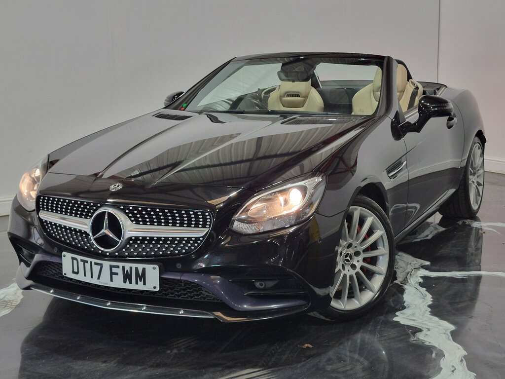 Mercedes-Benz SLC Slc200 Amg Line Convertible G-tronic Eu Black #3
