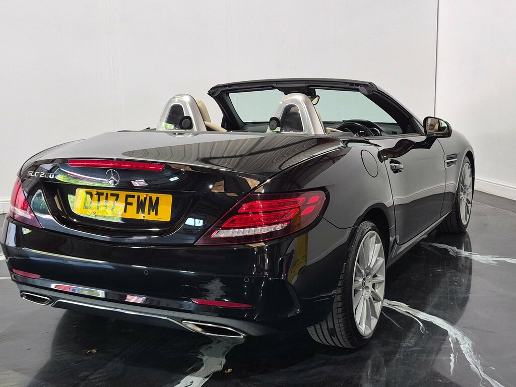 Mercedes-Benz SLC Slc200 Amg Line Convertible G-tronic Eu Black #6