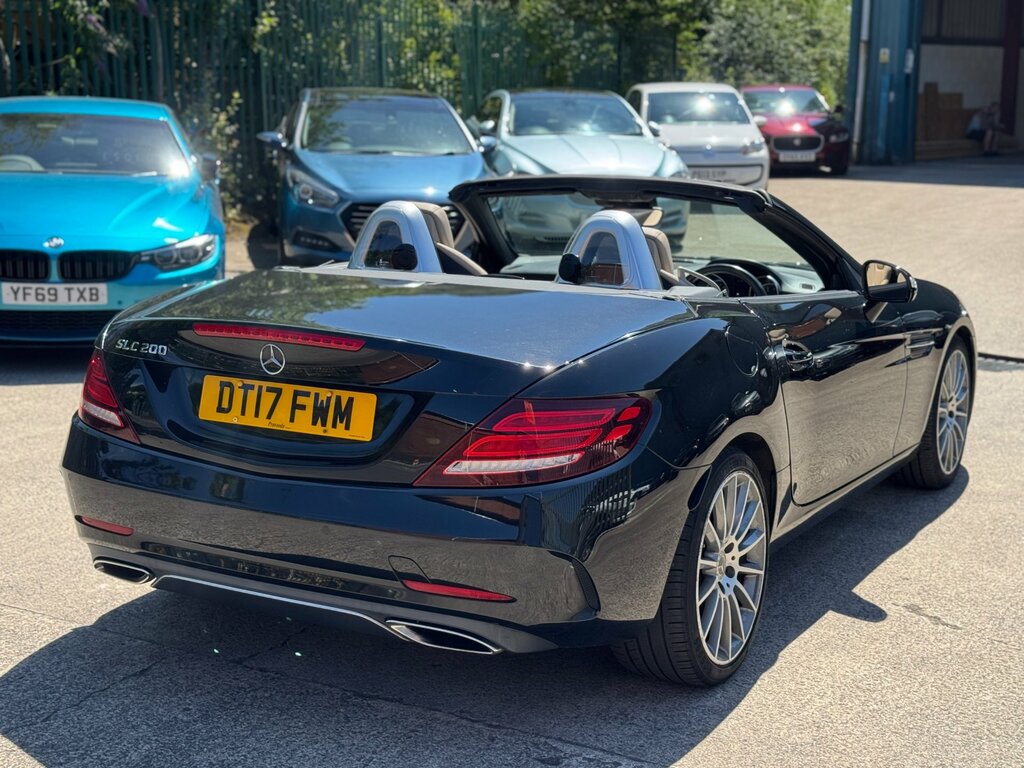 Mercedes-Benz SLC Slc200 Amg Line Convertible G-tronic Eu Black #3
