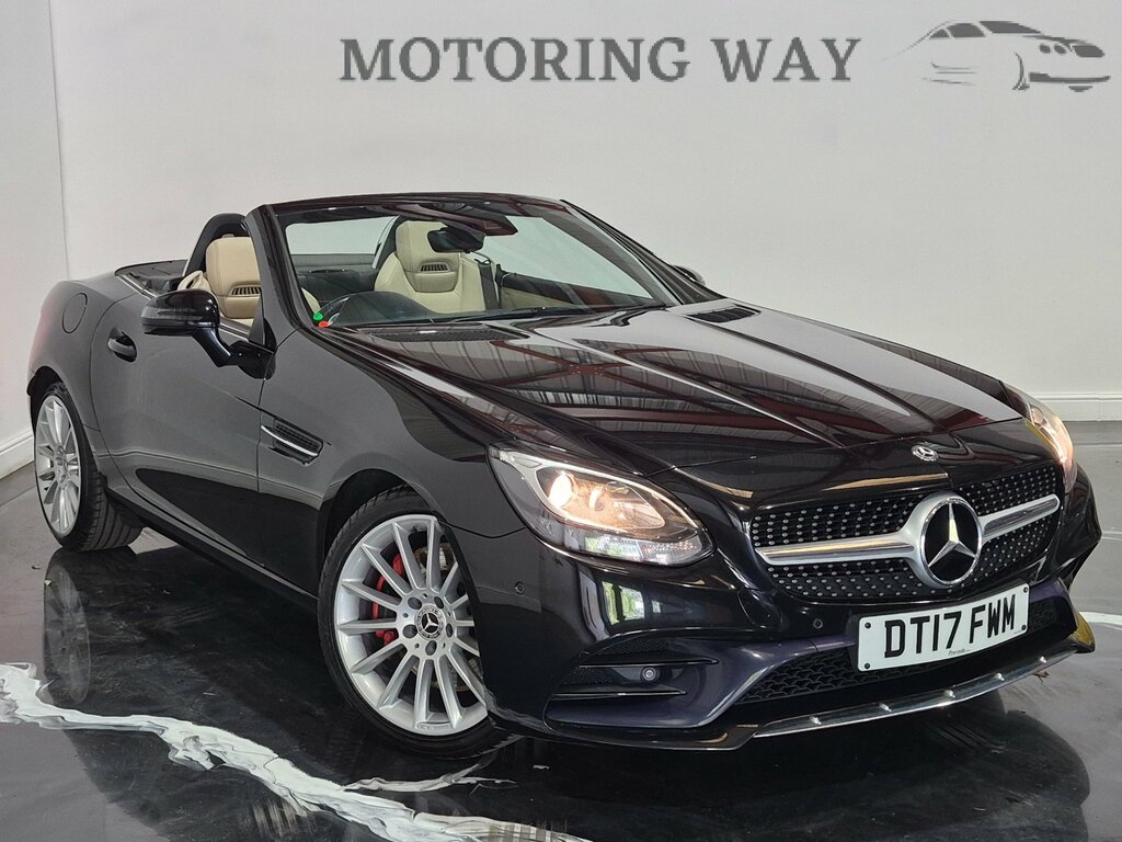 Mercedes-Benz SLC Slc200 Amg Line Convertible G-tronic Eu Black