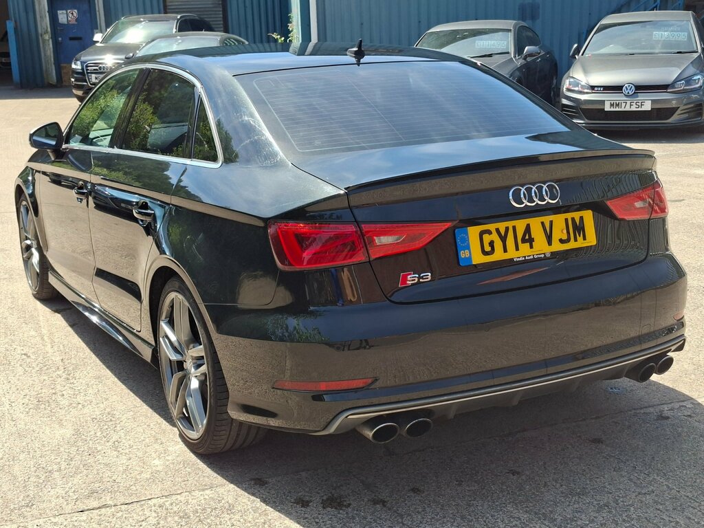 Audi S3 2.0 Tfsi Saloon S Tronic Quattro Euro 6 Black #6
