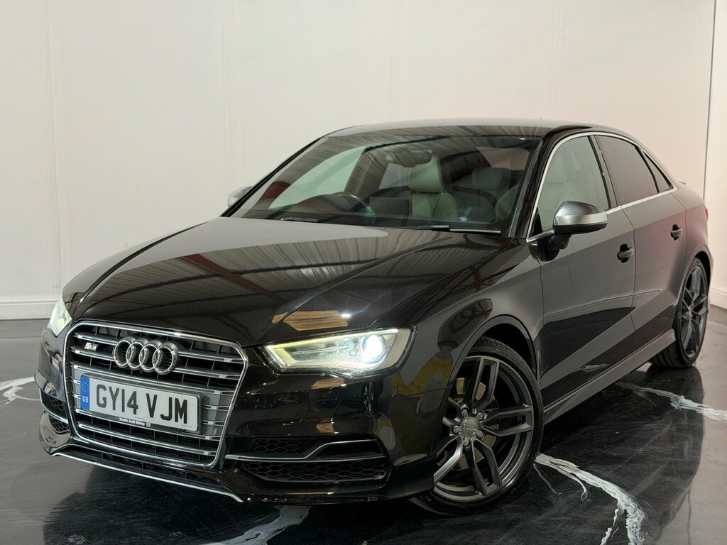 Audi S3 2.0 Tfsi Saloon S Tronic Quattro Euro 6 Black #3