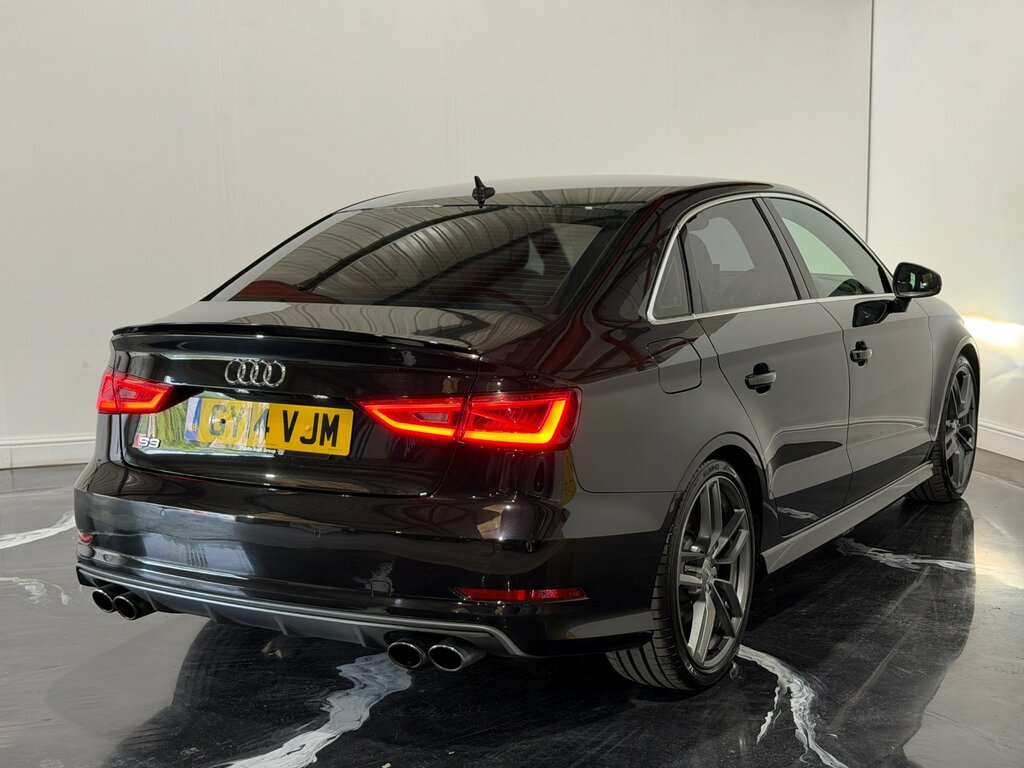 Audi S3 2.0 Tfsi Saloon S Tronic Quattro Euro 6 Black #6