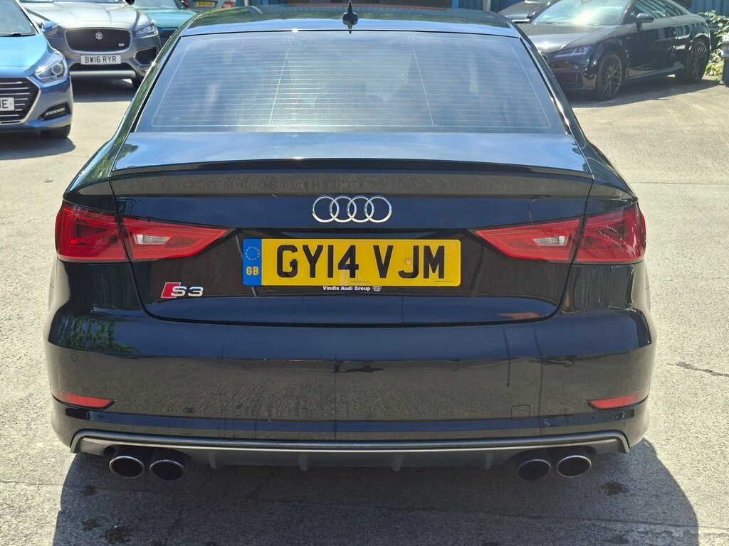 Audi S3 2.0 Tfsi Saloon S Tronic Quattro Euro 6 Black #5