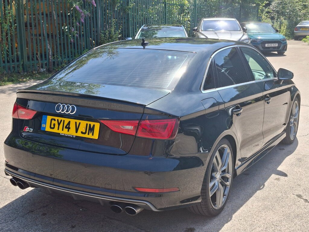 Audi S3 2.0 Tfsi Saloon S Tronic Quattro Euro 6 Black #4