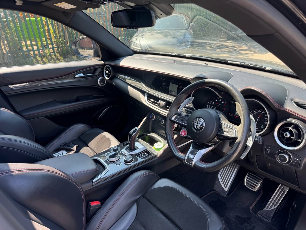 Alfa Romeo Stelvio 2.9 V6 Bi-turbo Quadrifoglio Suv Gpf Au Black #5