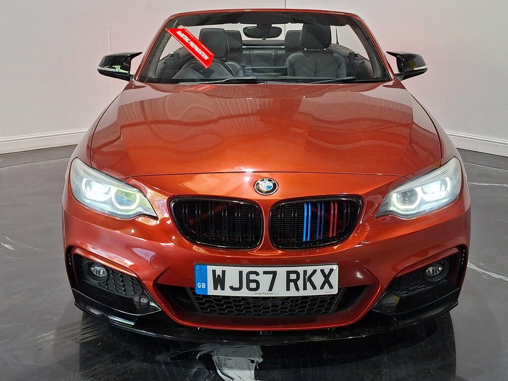 BMW 2 Series 2.0 220D M Sport Convertible Euro Orange #2