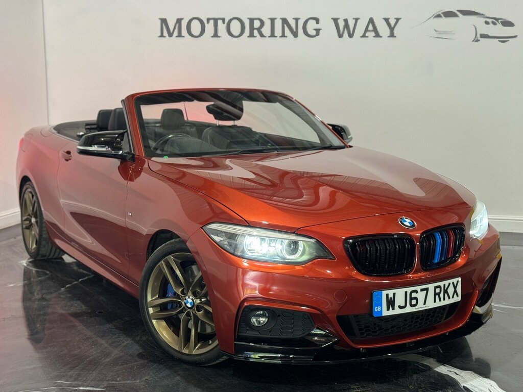 BMW 2 Series 2.0 220D M Sport Convertible Euro Orange