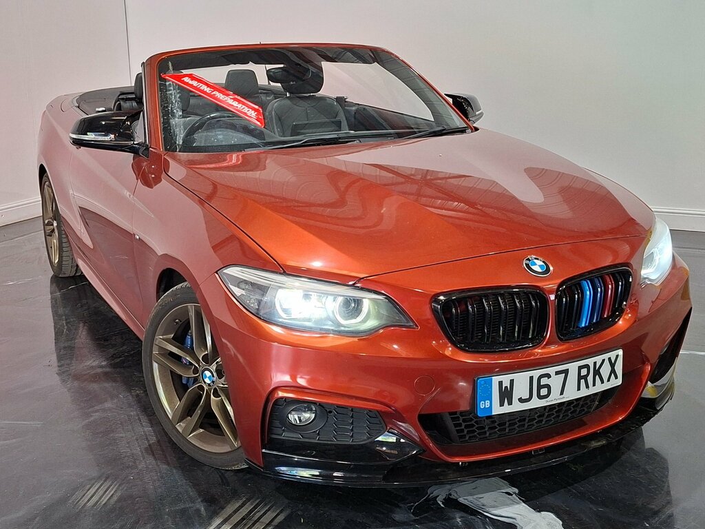 BMW 2 Series 2.0 220D M Sport Convertible Euro Orange