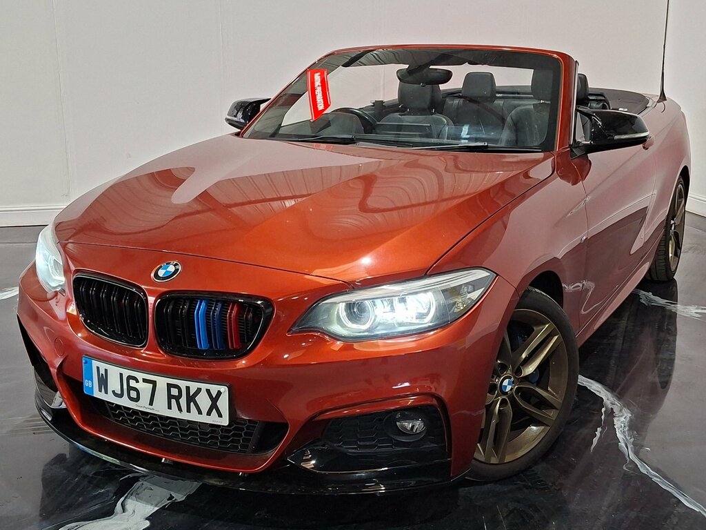 BMW 2 Series 2.0 220D M Sport Convertible Euro Orange #3