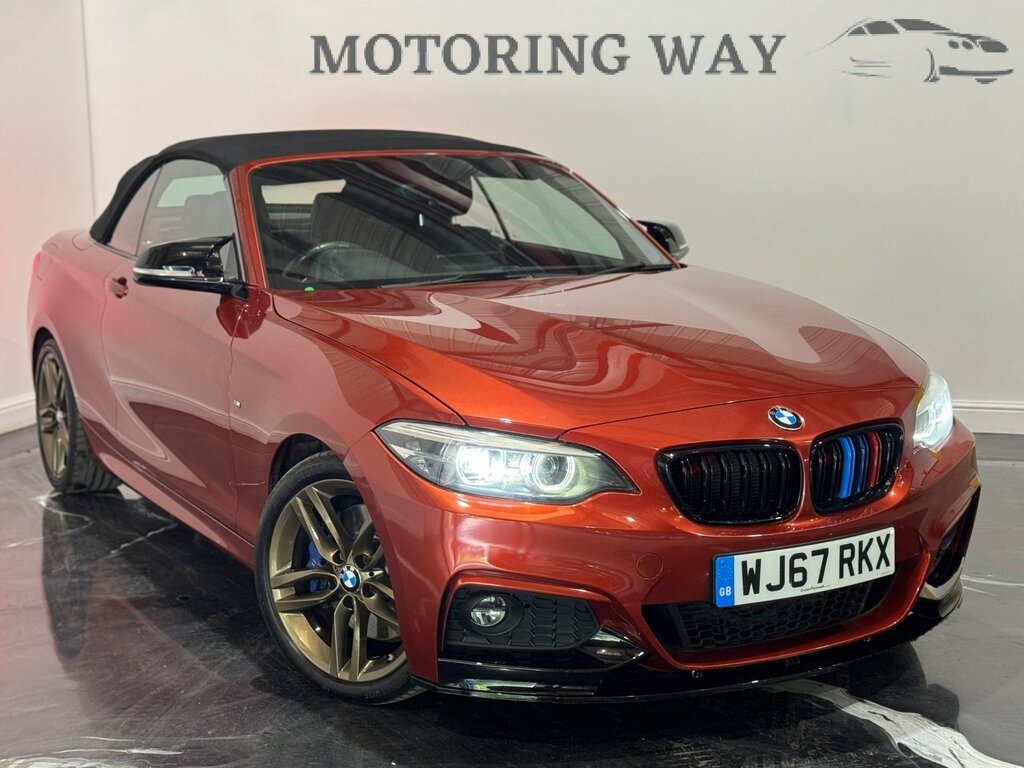 BMW 2 Series 2.0 220D M Sport Convertible Euro Orange #2