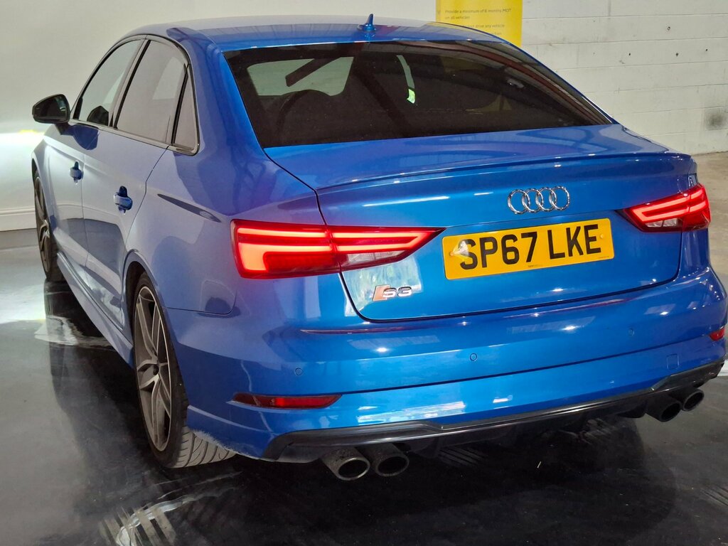 Audi S3 2.0 Tfsi Black Edition Saloon S Tronic Blue #6