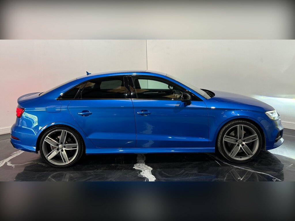 Audi S3 2.0 Tfsi Black Edition Saloon S Tronic Blue #4