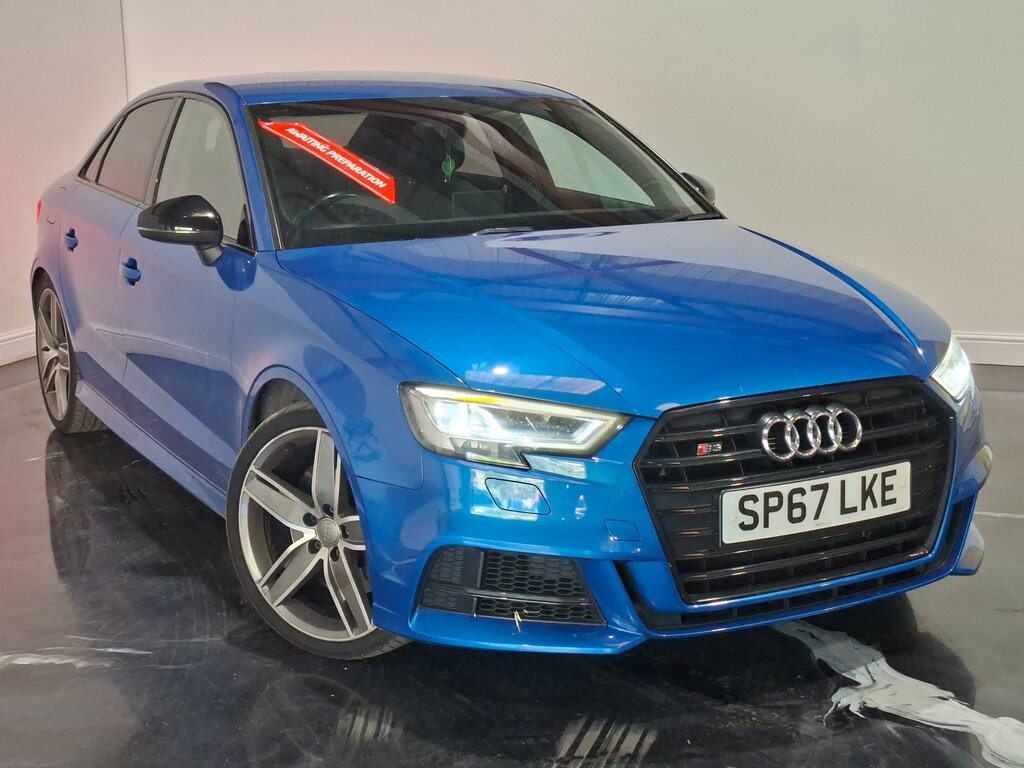 Audi S3 2.0 Tfsi Black Edition Saloon S Tronic Blue