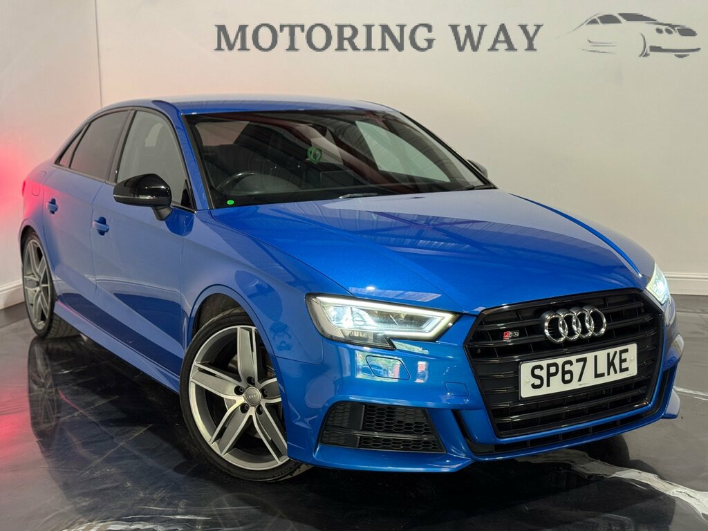 Audi S3 2.0 Tfsi Black Edition Saloon S Tronic Blue