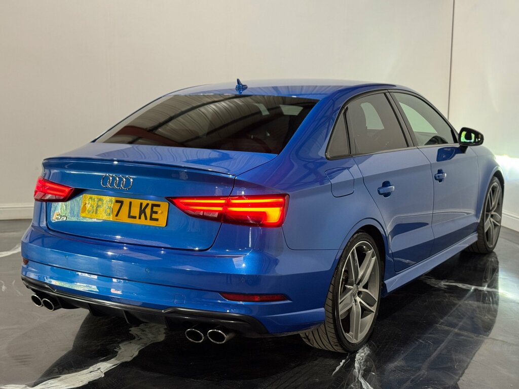 Audi S3 2.0 Tfsi Black Edition Saloon S Tronic Blue #6