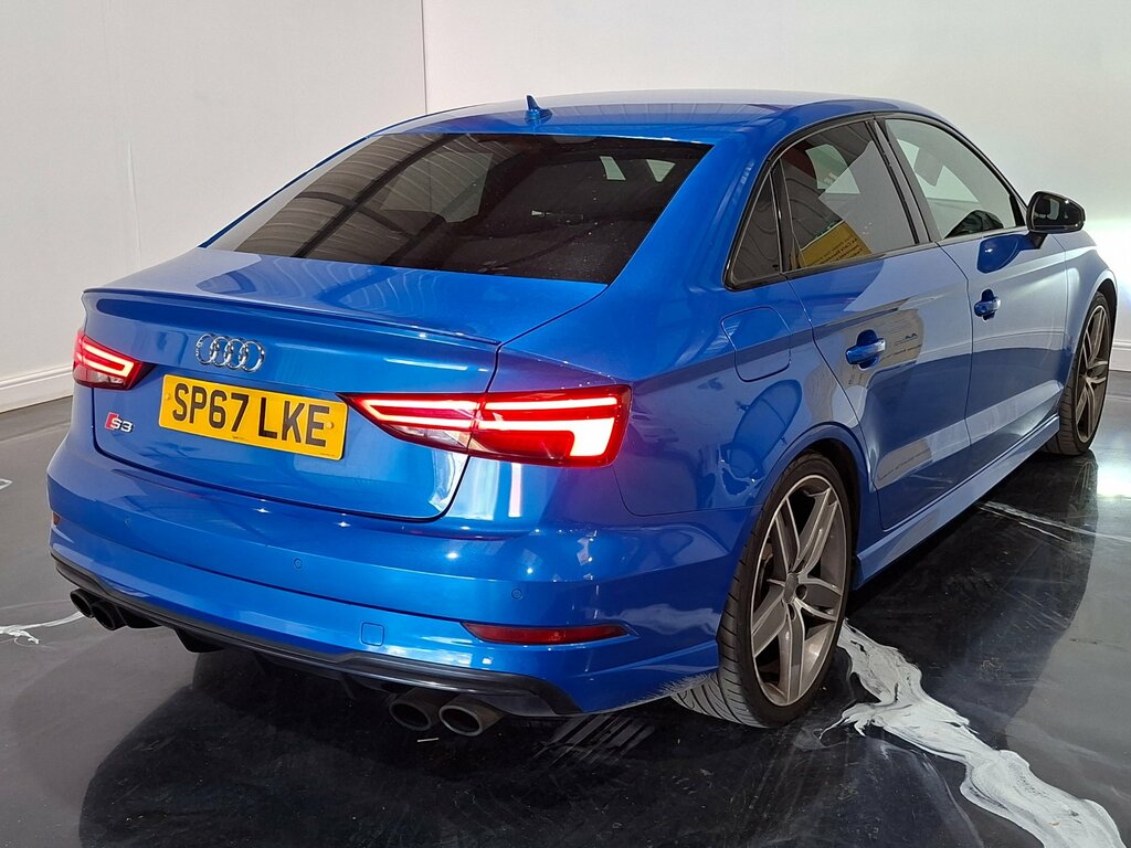 Audi S3 2.0 Tfsi Black Edition Saloon S Tronic Blue #4
