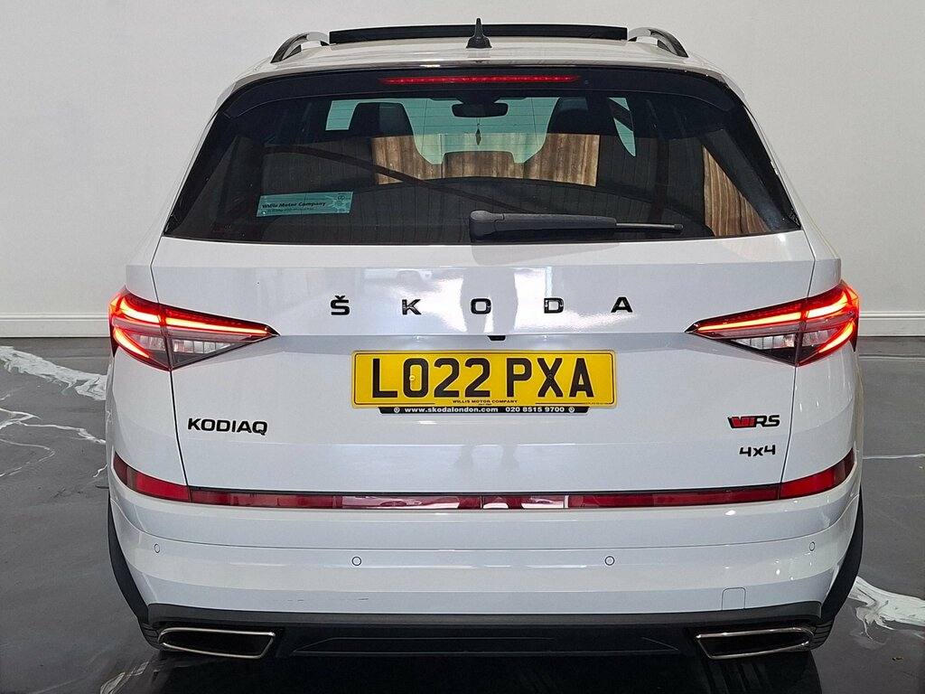 Skoda Kodiaq 2.0 Tsi Vrs Suv Dsg 4Wd Euro 6 Ss 7 White #5