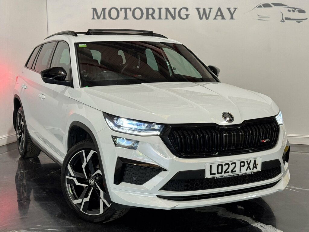Skoda Kodiaq 2.0 Tsi Vrs Suv Dsg 4Wd Euro 6 Ss 7 White